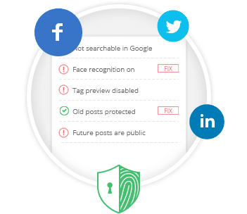 Privacy Defender Privacy Defender - free chrome and firefox app, to manage your privacy settings in social networks (Facebook, Google, Twitter)